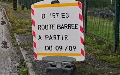 DE GROS TRAVAUX POUR LA D157! – AIRE SUR LA LYS BOESEGHEM