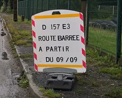 DE GROS TRAVAUX POUR LA D157! – AIRE SUR LA LYS BOESEGHEM