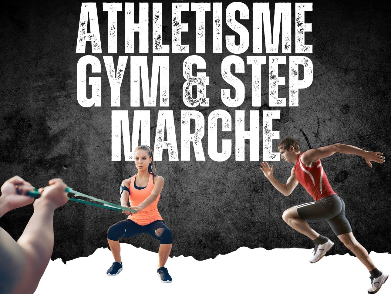 Athlétisme, gym, step et marche